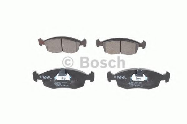 BOSCH - 0 986 424 554 - Комплект тормозных колодок, дисковый тормоз (Тормозная система)