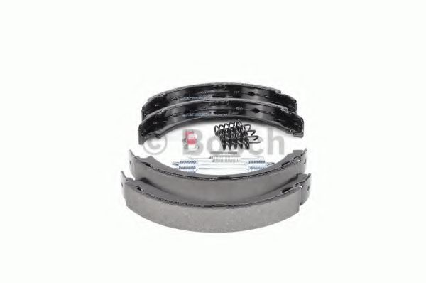 BOSCH - 0 986 487 582 - Комплект тормозных колодок, стояночная тормозная система (Тормозная система)