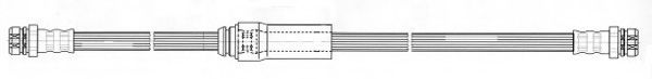 FERODO - FHY3257 - Тормозной шланг (Тормозная система)
