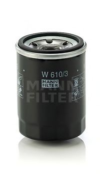 MANN-FILTER - W 610/3 - Масляный фильтр (Смазывание)