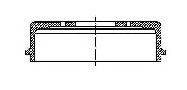 METELLI - 18-0219 - Тормозной барабан (Тормозная система)