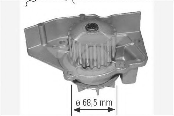 HUTCHINSON - WP0012V - Водяной насос (Охлаждение)