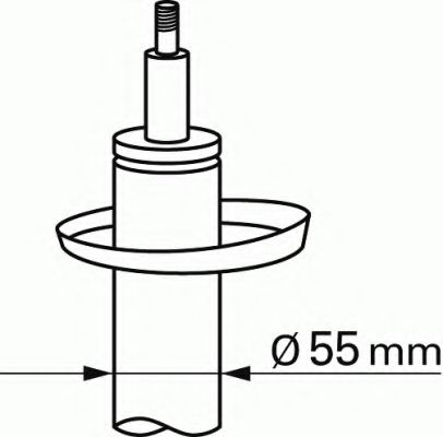 BOGE - 36-F47-A - Амортизатор (Подвеска / амортизация)