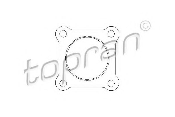 TOPRAN - 102 412 - Прокладка, труба выхлопного газа (Система выпуска ОГ)