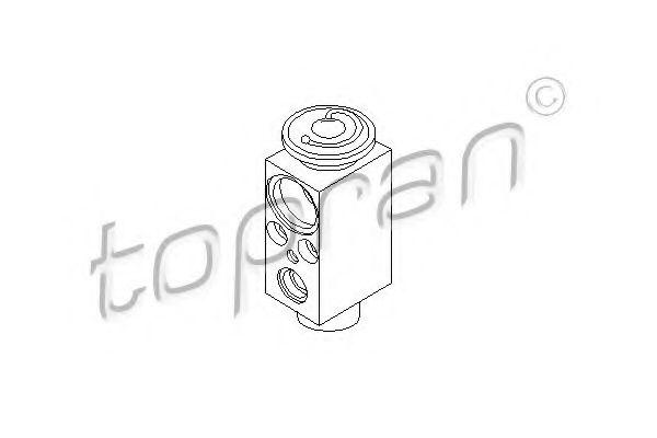 TOPRAN - 110 730 - Расширительный клапан, кондиционер (Кондиционер)
