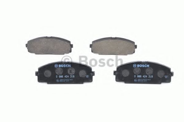 BOSCH - 0 986 424 319 - Комплект тормозных колодок, дисковый тормоз (Тормозная система)