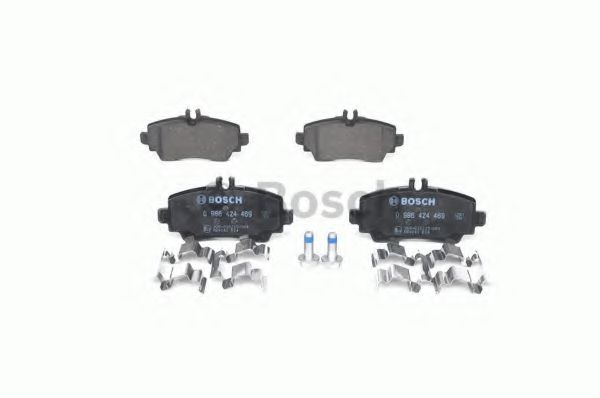 BOSCH - 0 986 424 469 - Комплект тормозных колодок, дисковый тормоз (Тормозная система)