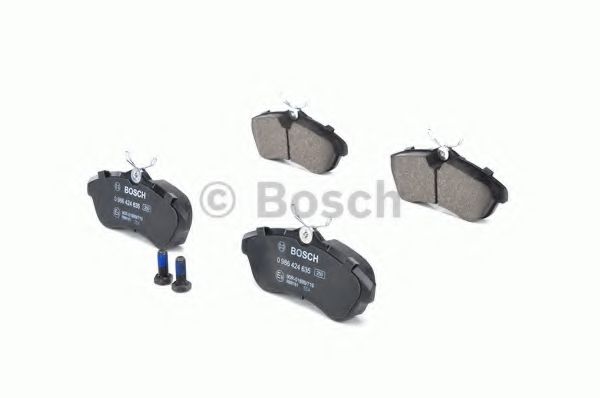 BOSCH - 0 986 424 635 - Комплект тормозных колодок, дисковый тормоз (Тормозная система)