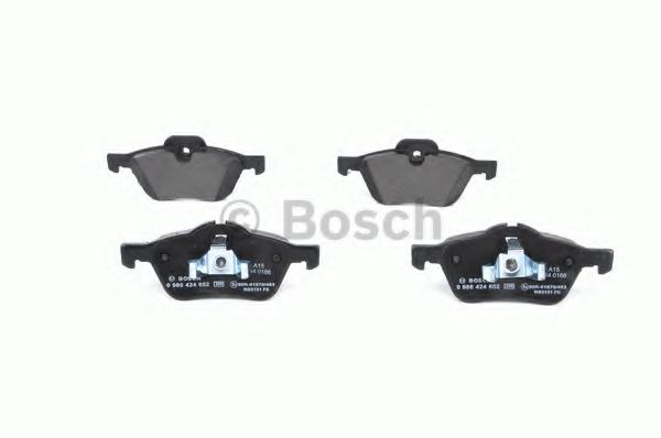 BOSCH - 0 986 424 652 - Комплект тормозных колодок, дисковый тормоз (Тормозная система)