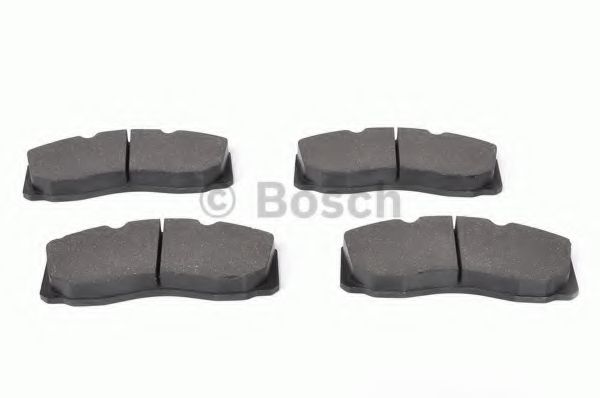 BOSCH - 0 986 468 350 - Комплект тормозных колодок, дисковый тормоз (Тормозная система)