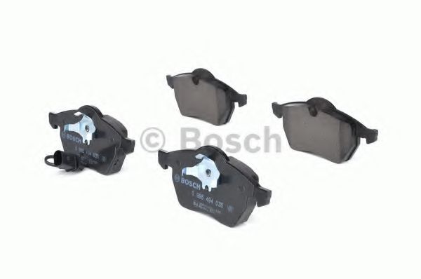 BOSCH - 0 986 494 035 - Комплект тормозных колодок, дисковый тормоз (Тормозная система)