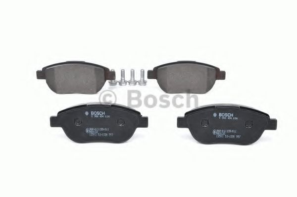 BOSCH - 0 986 494 038 - Комплект тормозных колодок, дисковый тормоз (Тормозная система)