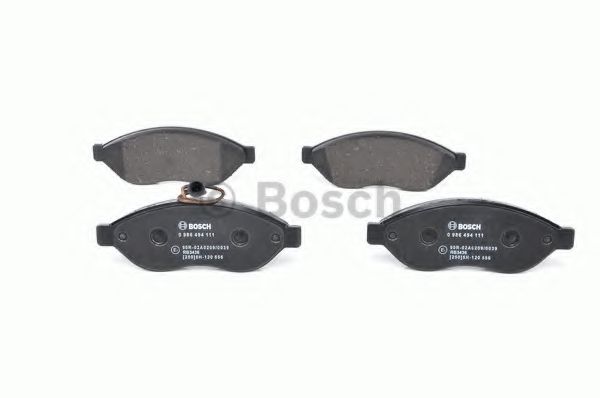 BOSCH - 0 986 494 111 - Комплект тормозных колодок, дисковый тормоз (Тормозная система)