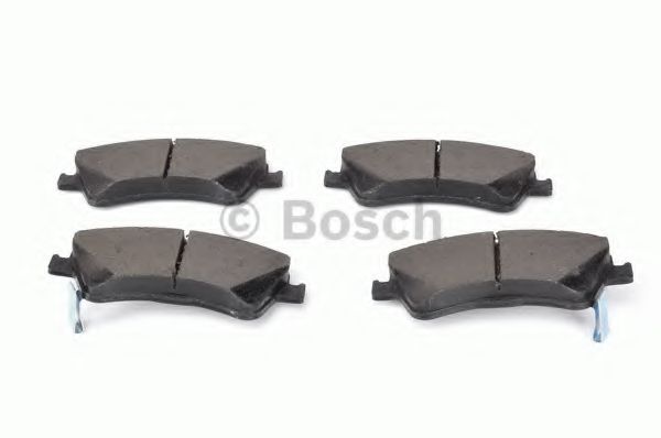 BOSCH - 0 986 494 187 - Комплект тормозных колодок, дисковый тормоз (Тормозная система)