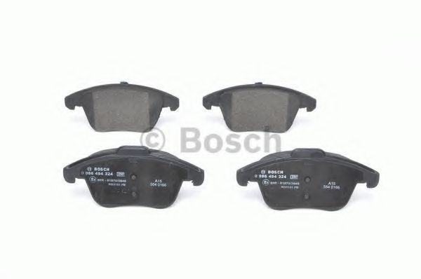 BOSCH - 0 986 494 324 - Комплект тормозных колодок, дисковый тормоз (Тормозная система)