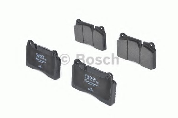 BOSCH - 0 986 494 351 - Комплект тормозных колодок, дисковый тормоз (Тормозная система)