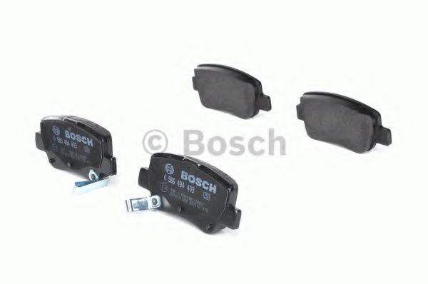 BOSCH - 0 986 494 403 - Комплект тормозных колодок, дисковый тормоз (Тормозная система)