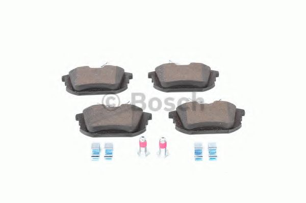 BOSCH - 0 986 424 427 - Комплект тормозных колодок, дисковый тормоз (Тормозная система)