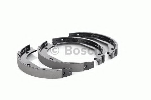 BOSCH - 0 986 487 607 - Комплект тормозных колодок, стояночная тормозная система (Тормозная система)