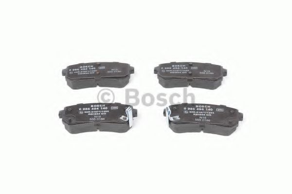 BOSCH - 0 986 494 140 - Комплект тормозных колодок, дисковый тормоз (Тормозная система)