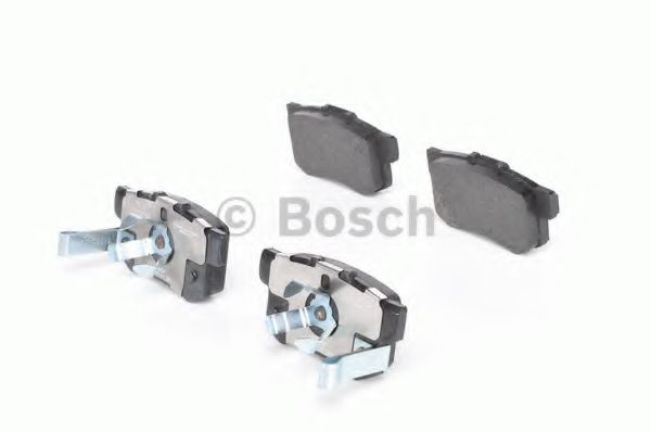 BOSCH - 0 986 494 233 - Комплект тормозных колодок, дисковый тормоз (Тормозная система)