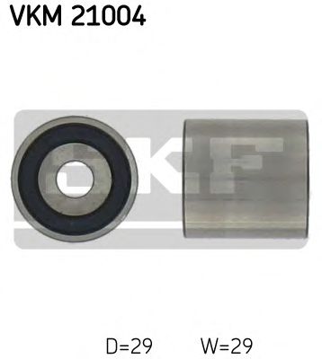 SKF - VKM 21004 - Паразитный / Ведущий ролик, зубчатый ремень (Ременный привод)