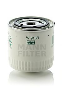 MANN-FILTER - W 916/1 - Масляный фильтр (Смазывание)