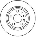 MAPCO - 15998 - Тормозной диск