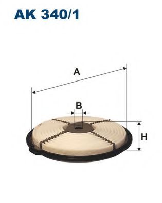 FILTRON - AK340/1 - Воздушный фильтр (Система подачи воздуха)