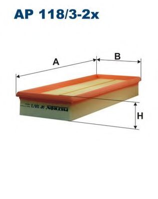 FILTRON - AP118/3-2x - Воздушный фильтр (Система подачи воздуха)
