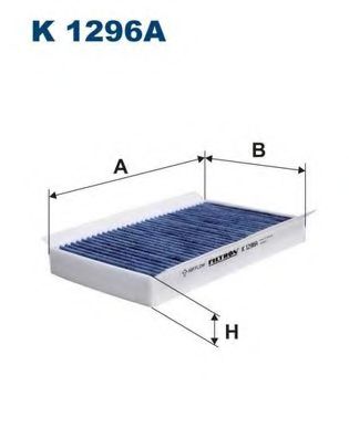 FILTRON - K1296A - Фильтр, воздух во внутренном пространстве (Отопление / вентиляция)
