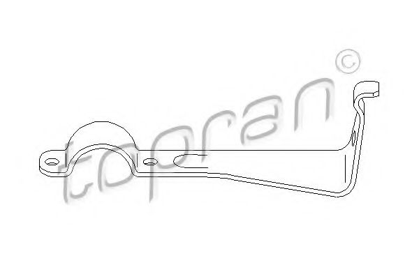 TOPRAN - 401 494 - Кронштейн, подвеска стабилизато (Подвеска колеса)