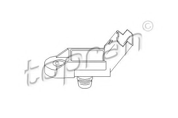 TOPRAN - 721 622 - Датчик, давление во впускной трубе (Приготовление смеси)
