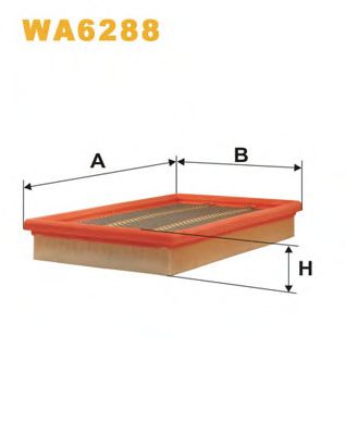WIX FILTERS - WA6288 - Воздушный фильтр (Система подачи воздуха)