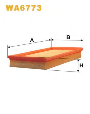 WIX FILTERS - WA6773 - Воздушный фильтр (Система подачи воздуха)
