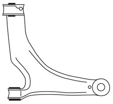 FRAP - 2480 - Рычаг независимой подвески колеса, подвеска колеса (Подвеска колеса)