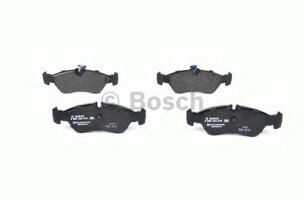 BOSCH - 0 986 424 219 - Комплект тормозных колодок, дисковый тормоз (Тормозная система)