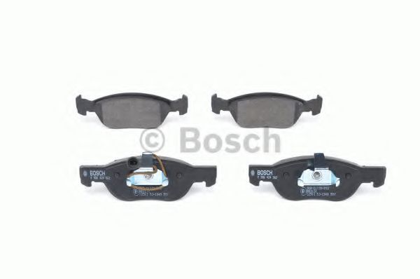 BOSCH - 0 986 424 362 - Комплект тормозных колодок, дисковый тормоз (Тормозная система)