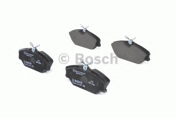 BOSCH - 0 986 424 533 - Комплект тормозных колодок, дисковый тормоз (Тормозная система)