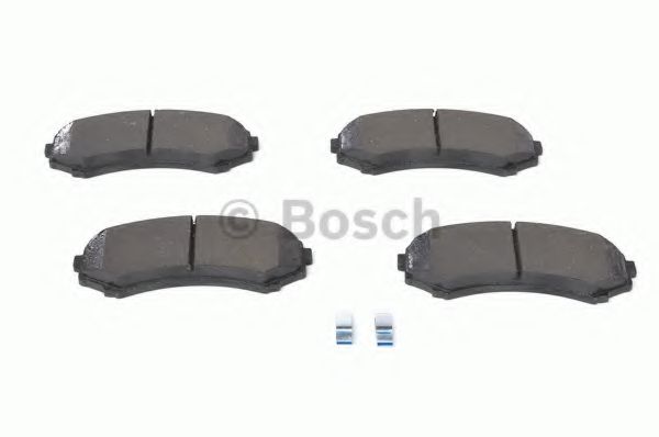 BOSCH - 0 986 424 709 - Комплект тормозных колодок, дисковый тормоз (Тормозная система)