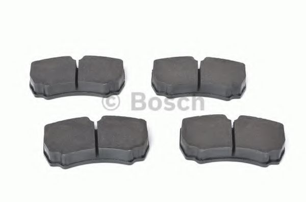 BOSCH - 0 986 424 750 - Комплект тормозных колодок, дисковый тормоз (Тормозная система)