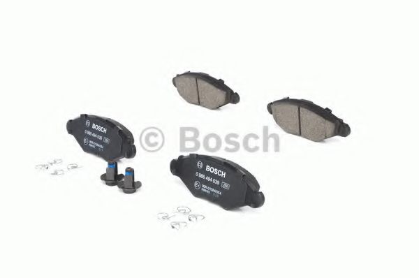 BOSCH - 0 986 494 039 - Комплект тормозных колодок, дисковый тормоз (Тормозная система)