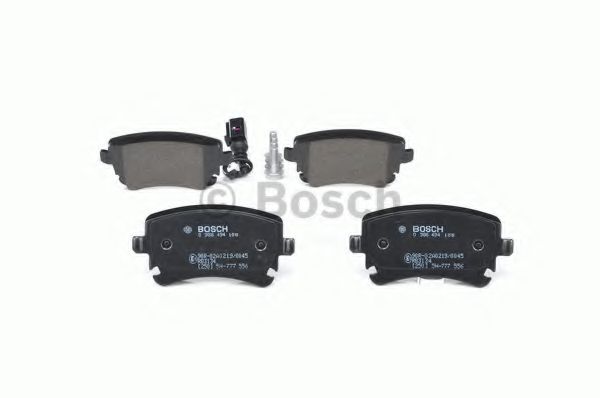 BOSCH - 0 986 494 108 - Комплект тормозных колодок, дисковый тормоз (Тормозная система)