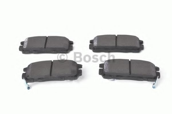 BOSCH - 0 986 494 251 - Комплект тормозных колодок, дисковый тормоз (Тормозная система)