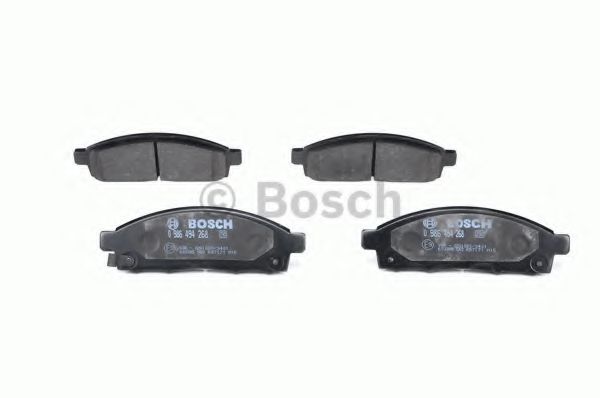 BOSCH - 0 986 494 268 - Комплект тормозных колодок, дисковый тормоз (Тормозная система)