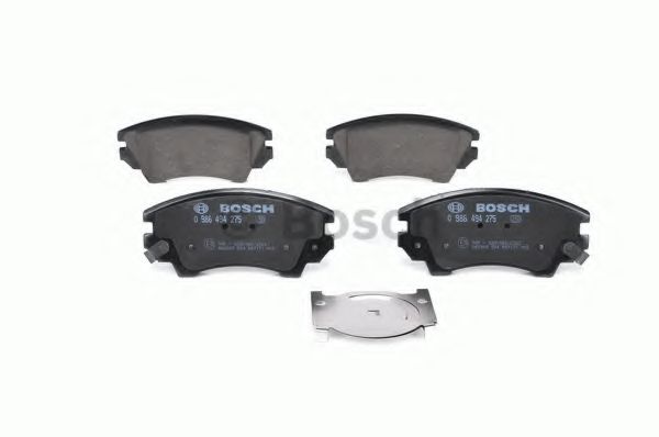 BOSCH - 0 986 494 275 - Комплект тормозных колодок, дисковый тормоз (Тормозная система)