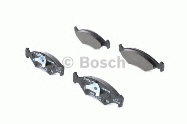 BOSCH - 0 986 466 402 - Комплект тормозных колодок, дисковый тормоз (Тормозная система)