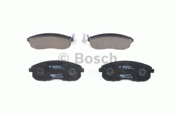 BOSCH - 0 986 494 277 - Комплект тормозных колодок, дисковый тормоз (Тормозная система)