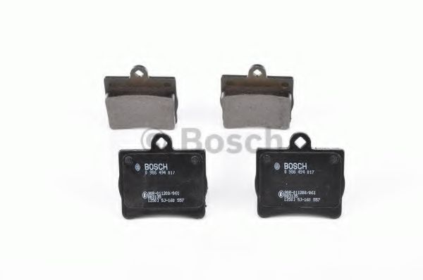 BOSCH - 0 986 494 017 - Комплект тормозных колодок, дисковый тормоз (Тормозная система)