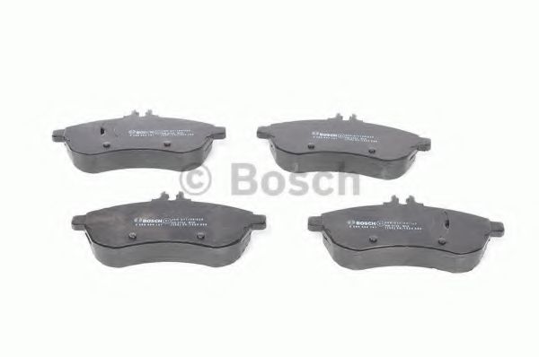 BOSCH - 0 986 494 161 - Комплект тормозных колодок, дисковый тормоз (Тормозная система)